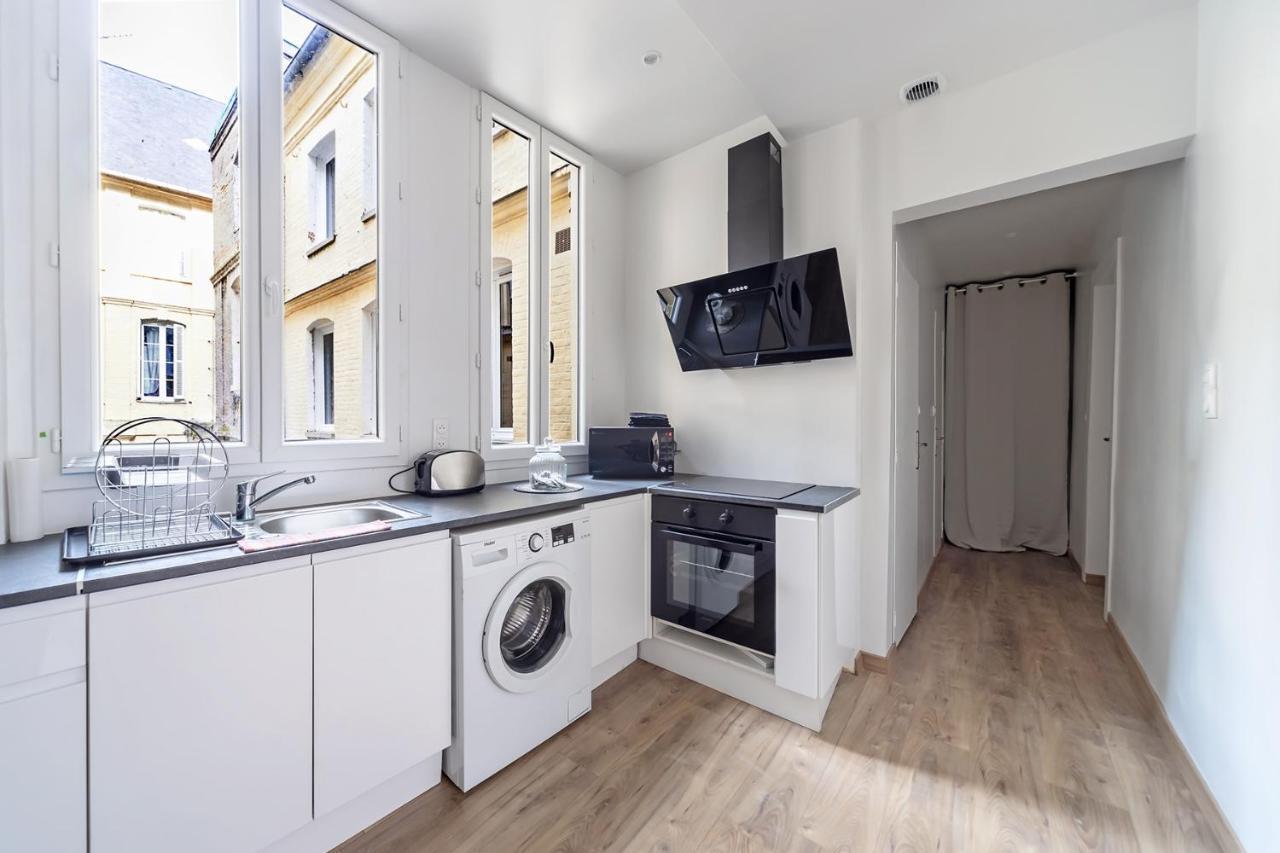 Welcome home ! Bel appartement hyper centre ville - rue piétonne Dieppe Exterior foto