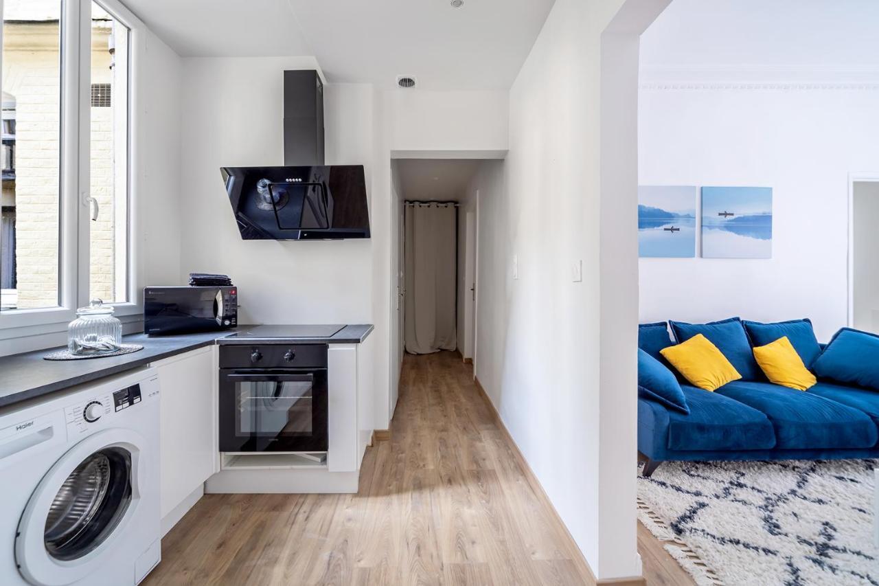 Welcome home ! Bel appartement hyper centre ville - rue piétonne Dieppe Exterior foto